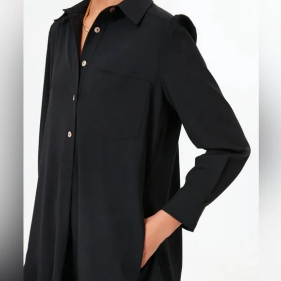 Pomander Place Black Long Sleeve Dress - Picture 10 of 12